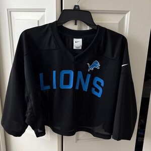 Nike Black Jersey with Blue Logo